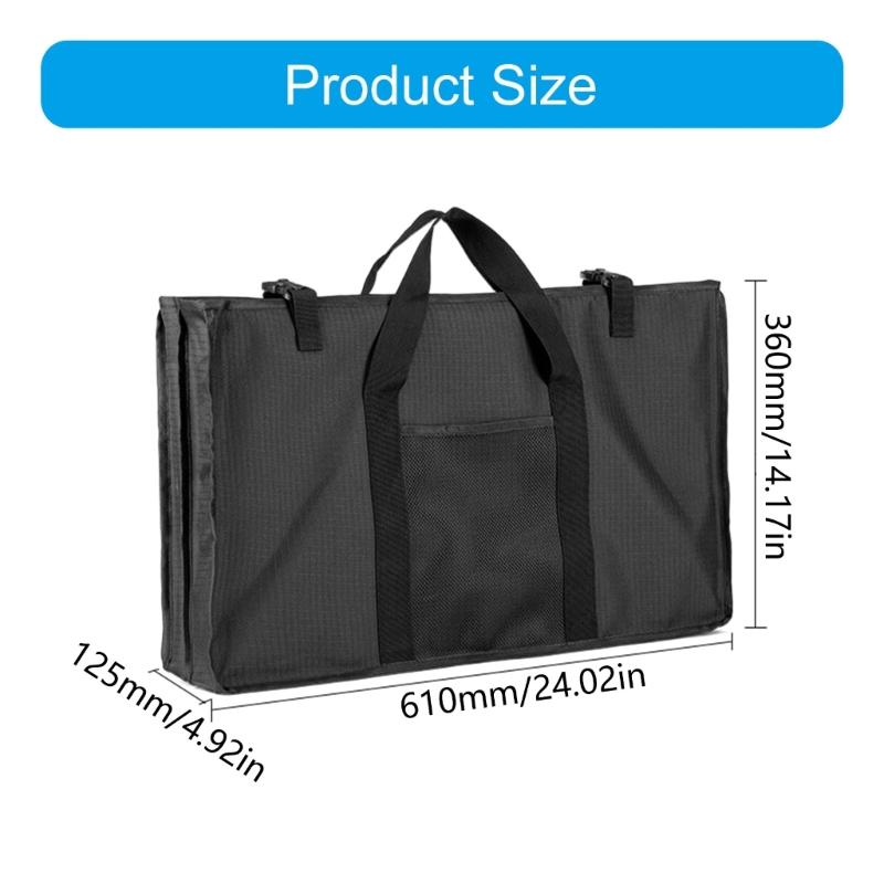 Portable Folding Table Storage Bag Waterproofs Table Carry Bag with Handle for Folding Picnics Camping Card Table