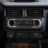 TOYCIDFG Center Console Air Conditioner Button Frame Aluminum Alloy Cover Trim Compatible with Ford Maverick 2022 2023 2024, Car Interior Decoration