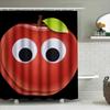 Eye-Catching Fruits Shower Curtain Set Perfect For Bathroom Decor