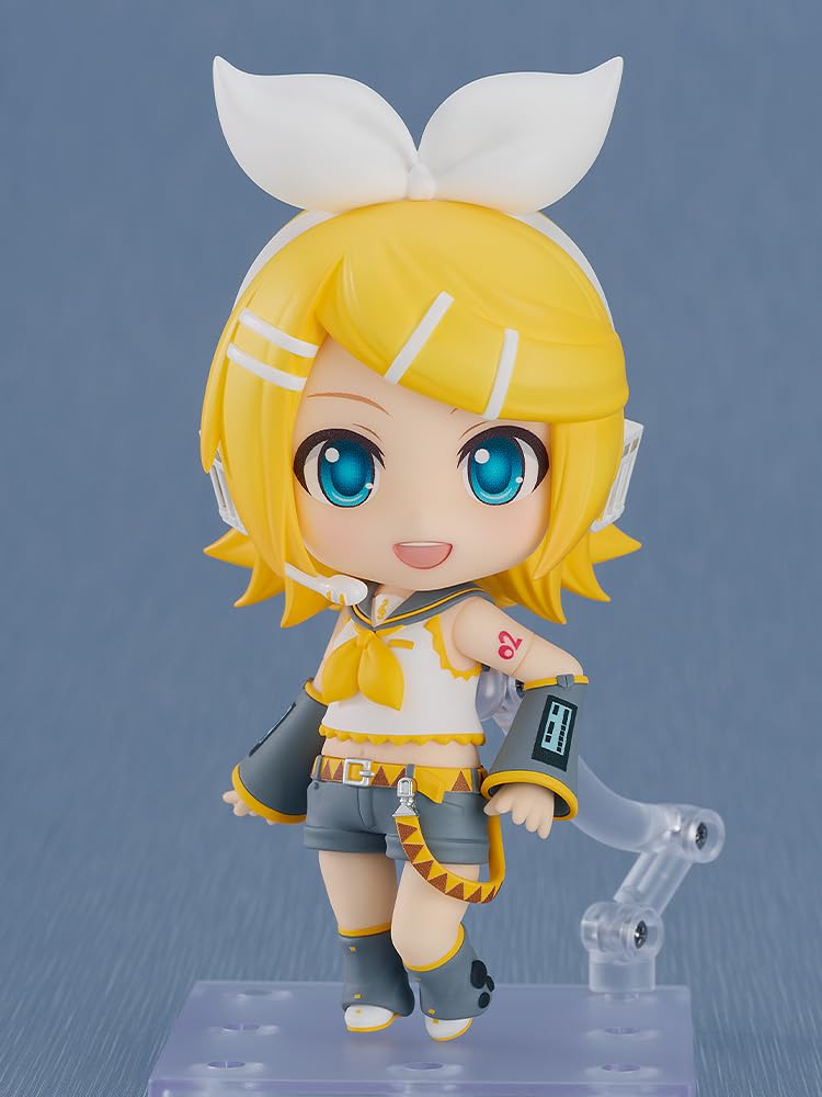 Good Smile Company Nendoroid Character Vocal Series 02 Kagamine Rin Len Kagamine Rin Plastic Painted Movable Figure & 2.0 Non-scale