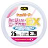 DUEL Fish-Invisible Pink Fluoro EX Shock Leader 30m 25lbs Fluorocarbon Just Stopper Stealth Pink