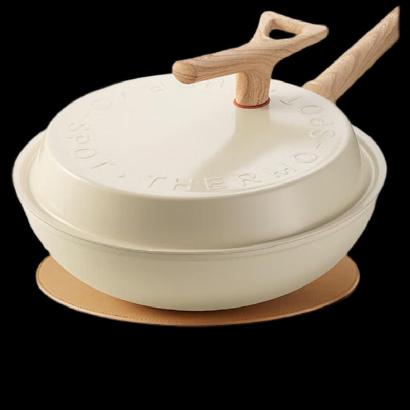 Supor 30cm Stone Enamel Non-Stick Wok