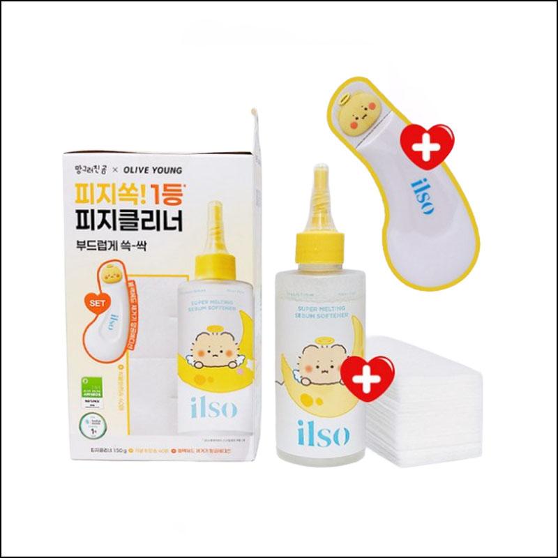 

[Видання mangomee] ilso Super Розтоплювач Себуму М який (150мл+Ватні диски 40 шт.+Очищувач 1 шт.)