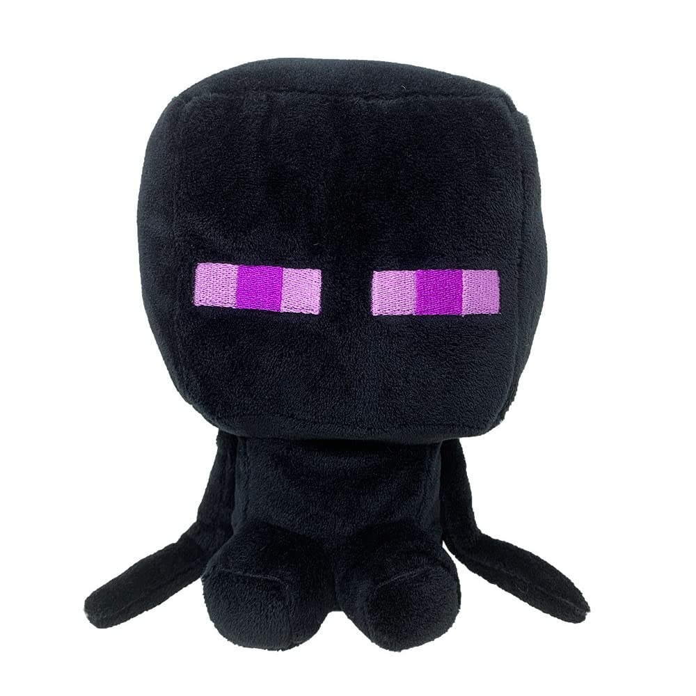 Cute Deformed Plush Enderman, Official Merchandise, Approximately 18cm