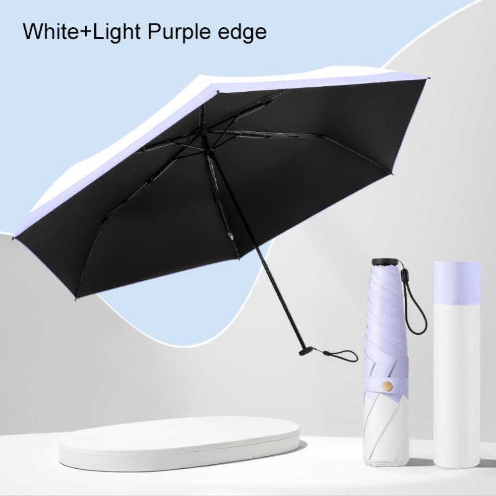 Carbon Fiber Ultra-light Folding Sun Umbrella Sun and Rain Both Use Pocket Pencil Umbrella Outdoor