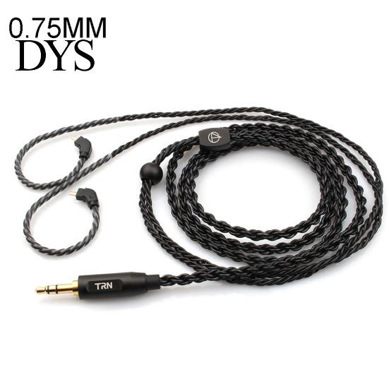 TRN 0.75mm/0.78mm/MMCX Replace Braided Wired Earphone Headphones Cable Cord Wire