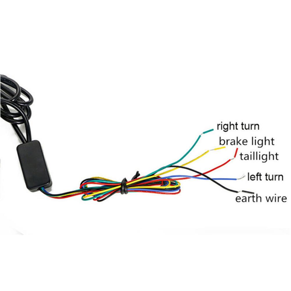 Tail Turn Signal LED Brake Lights Waterproof PU+electronic Components Brand New