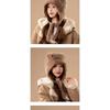 Women S Winter Warm Knitted Hat Cute Ear Flap Cycling Windproof Beanie