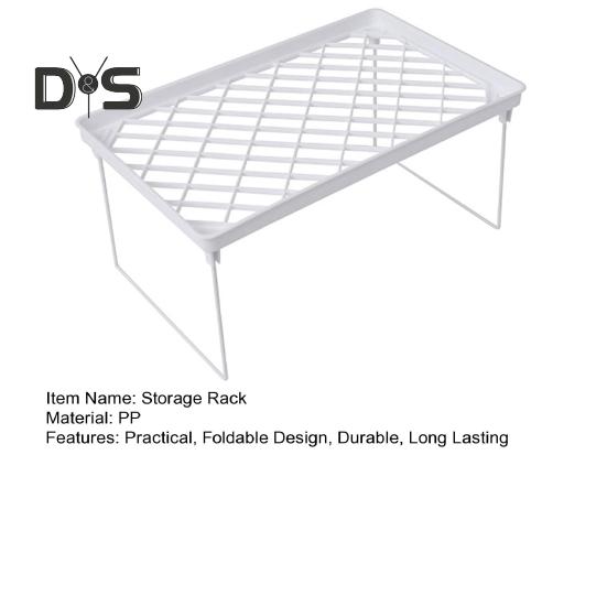 Bathroom Storage Shelf Foldable Design Lightweight Sturdy Easy Assembly Minimalist Simple Storage Rack