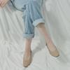 [Florida Studio] Stork Square 2cm Slingback Tiefbeige [FL3212] [Versand aus Korea] 100% Original