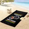 Penrith Panthers Strong Print Beach Towel, Large Soft Quick Dry Towel for Beach Camping Swimming