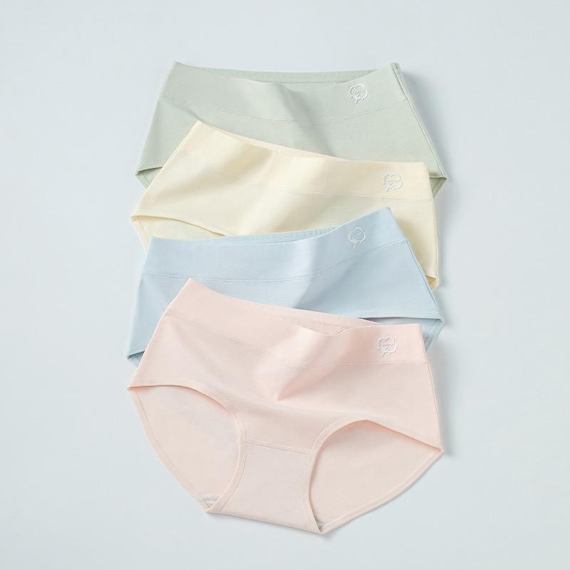 Women Mid Waist Underwear Comfortable Breathable Antibacterial