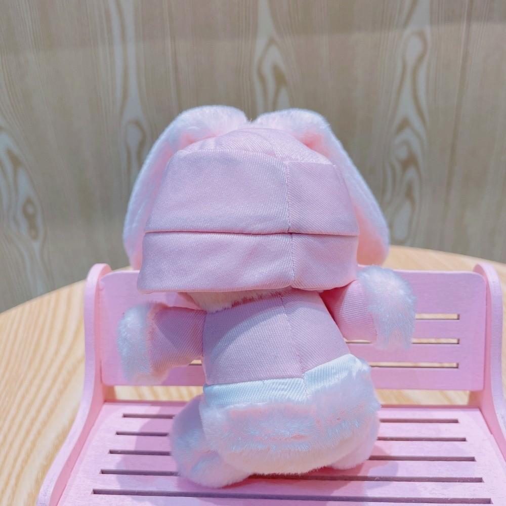 Plush Keychain Doll Kawaii Backpack Pendant Detailed Craftsmanship Rabbit Plush Pendant  Bag Charm