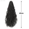 MISSQUEEN Synthetic Claw Clip In Water Ripple Ponytail Hair Accessories For Women Ponytail Hair Accessories