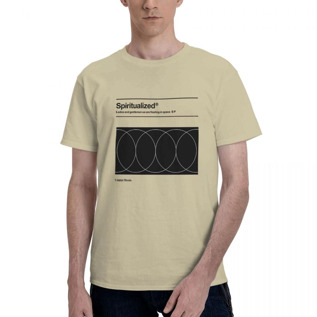 Spiritualized 100 Cotton Casual Breathable Confortable Anime Mens Clothing Deals Man Clothes