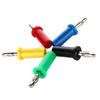 4MM Banana Plug Connector Black Red Audio Adapter Welding Adapter Banana Plug  Electrical Tools