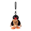 Pingu & Pinga Plush Doll Keychain – Cute Bag Charm and Backpack Accessory