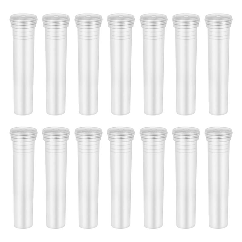 50pcs 25/ Nutrition Flower Water Container Vase Plastic Tube Transparent Water Flower Water Container Vase Tube Flower