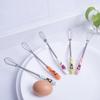 Akcesoria Kuchenne Egg Whisk Keuken Gadgets Mutfak Aksesuarlari Mini Processador Manual Batidor De Leche Mixer Liquidificador