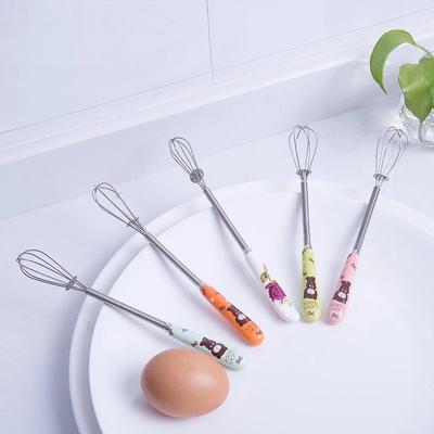 Akcesoria Kuchenne Egg Whisk Keuken Gadgets Mutfak Aksesuarlari Mini Processador Manual Batidor De Leche Mixer Liquidificador