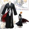 Hochwertiges Bleach Kurosaki Ichigo Cosplay-Kostüm mit zeitlosem Umhang-Design
