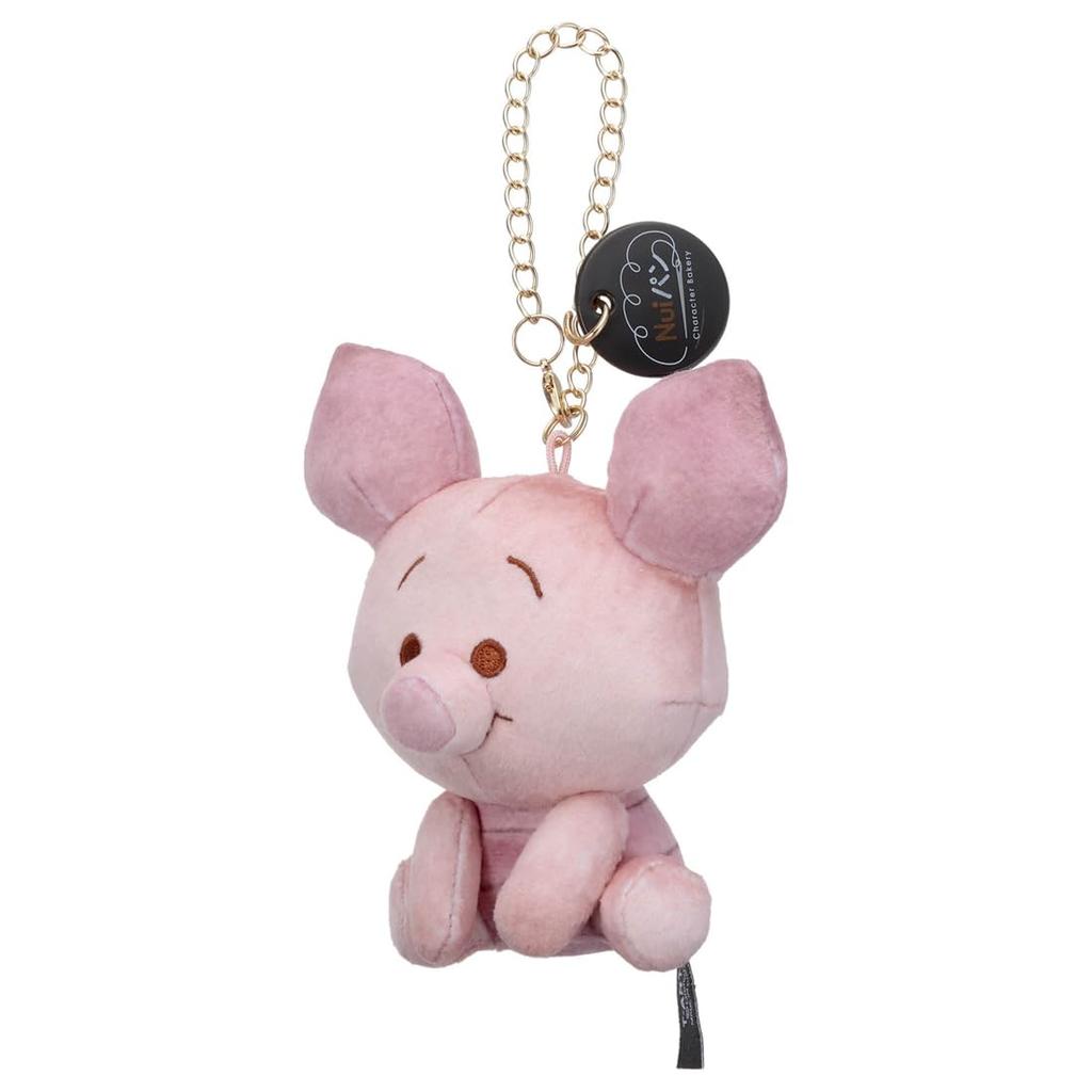 Takara Tomy Arts Disney Character Nui Pan Chain Strap Mascot Character Pan Piglet Plush Approximately 12cm Tall (Sitting) Toy,
