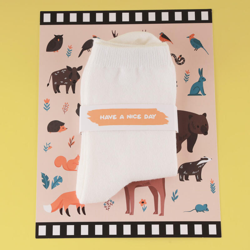 Einfache Basic Studentensocken für Damen