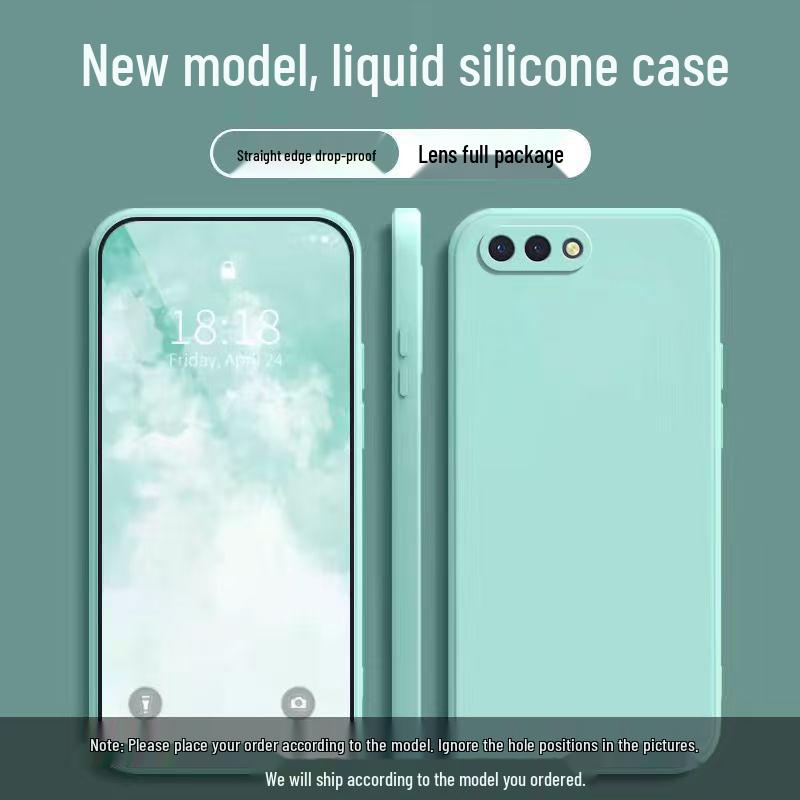OPPO A3s Case: Solid Color, Liquid Magic Cube Design, All-Inclusive Anti-Drop, Personalized Soft Cover