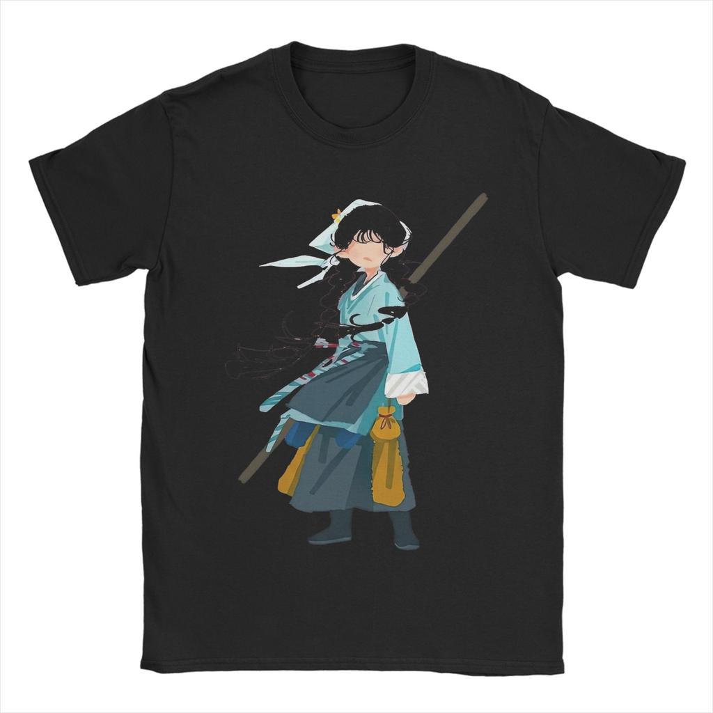 Unisex TShirts Tian Pursuit of Jad Chinese Drama Funny Cotton Tees Short Sleeve T Shirt Crewneck Clothing Plus Size