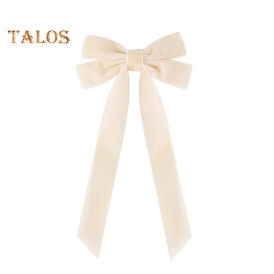 4Pcs Christmas Velvet Bow Ribbon Gifts Garlands Windows Doors Walls Stairs Bow Embellishments Handmade Decoration