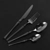 4Pcs  Luxury Lightweight  Flatware Set  Steak Knife Fruit Fork Spoons  Stainless Steel  Dessert Utensils  Western  Tableware