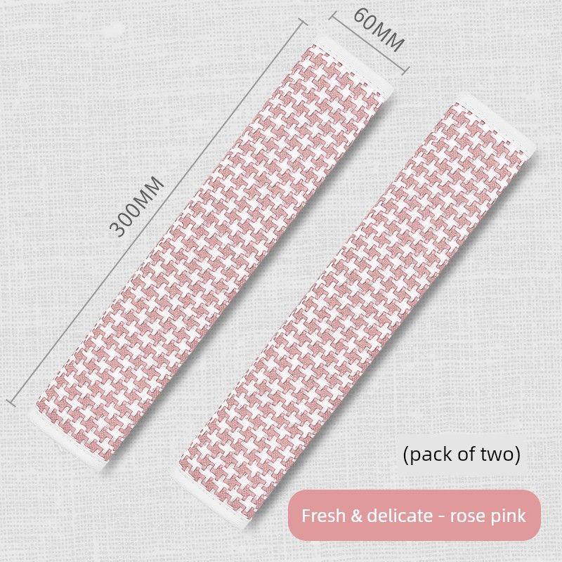 Car Seat Belt Shoulder Pads for Women 27cm 33cm Extended Anti-Wear Seat Belt Covers Anti-Strangling Seat Belt Covers