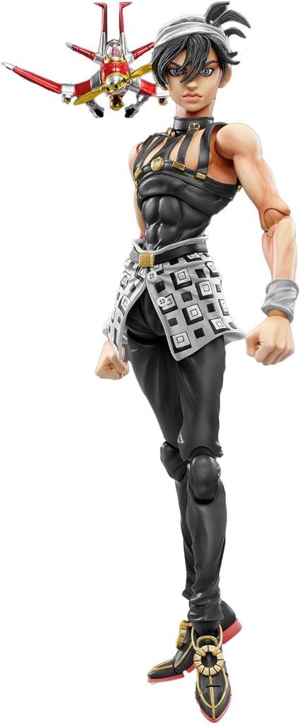 Super Action Statue "JoJo's Bizarre Adventure Part 5" Narancia Ghirga & As, Approximately 145mm, PVC & ABS & Nylon Painted Movable Figure