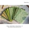 16 ks Sada na scrapbooking z více materiálů Speciální papír Síťka Dekorace do scrapbooku DIY doplňky Materiál na deník Ozdoba