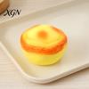 TPR Stress Toy Simulation Egg Tart Squeeze Slow Rising Ball Decompression Realistic Food Fidget Sensory Relief