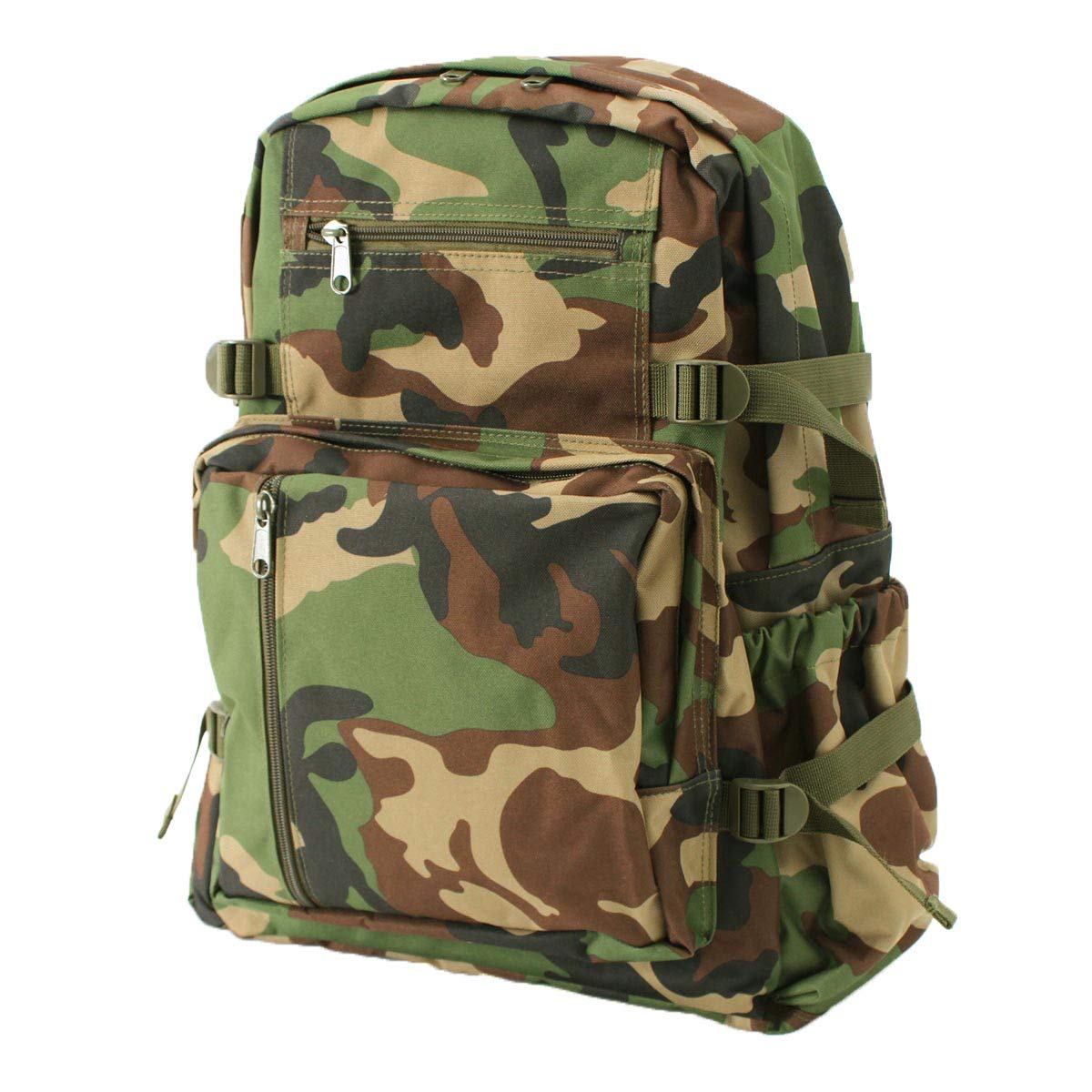 

Backpack Large Capacity Camouflage Woodland Camo [Rothco] [Authorized Distributor] (88557) [Product]