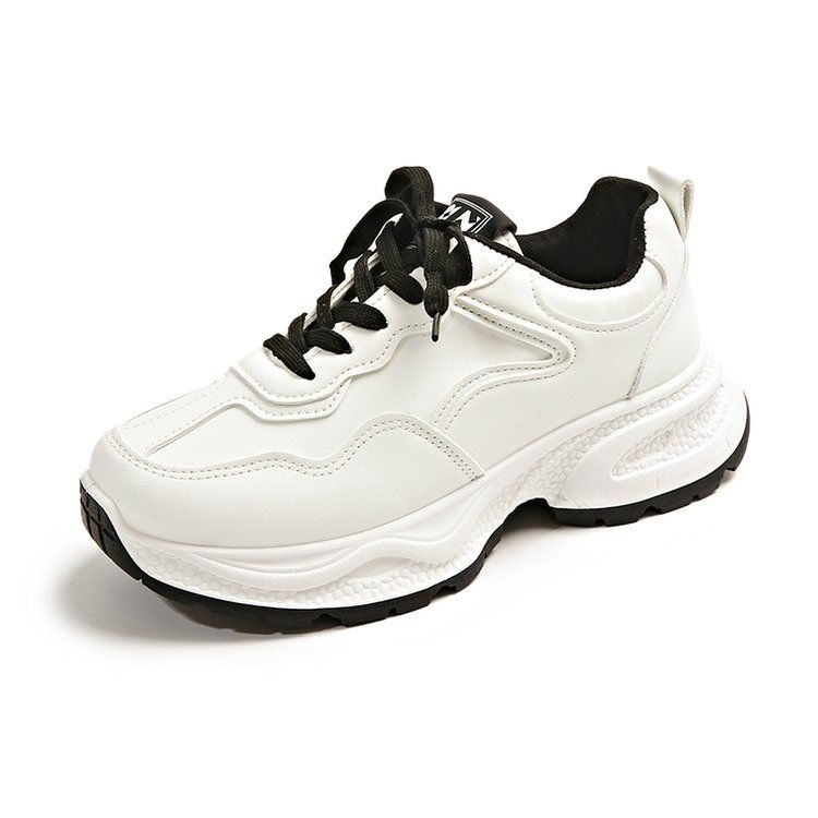 

Women s Chunky Sneakers New Thick Sole Height Increasing Casual Athletic Shoes Spring Autumn Breathable Footwear for Women 42