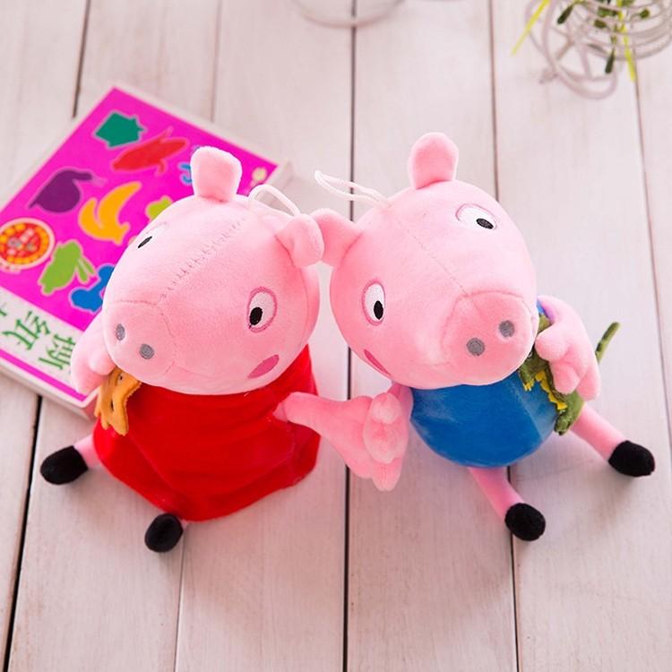 Peppa Pig Plush Toy Family Set With Pp Cotton Fill For Kids Birthdays And Sleep Time