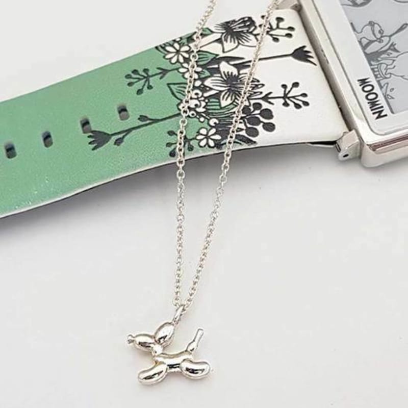 Ollia Balloon Puppy Silver 925 Necklace