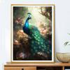 5d DIY Diamond Painting Cross Stitch Animal Peacock Diamond Embroidery Mosaic Full Round Drill Home Decor Arts