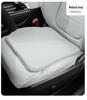 Breathable Nappa Leather Car Seat Cushion - Non-slip, Universal Fit for All Seasons