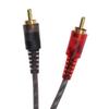 1 Female To 2 Male RCA Y Adapter Splitter Connector Car Audio RCA Splitter Adapter Cable for Car Audio System Subwoofer Player