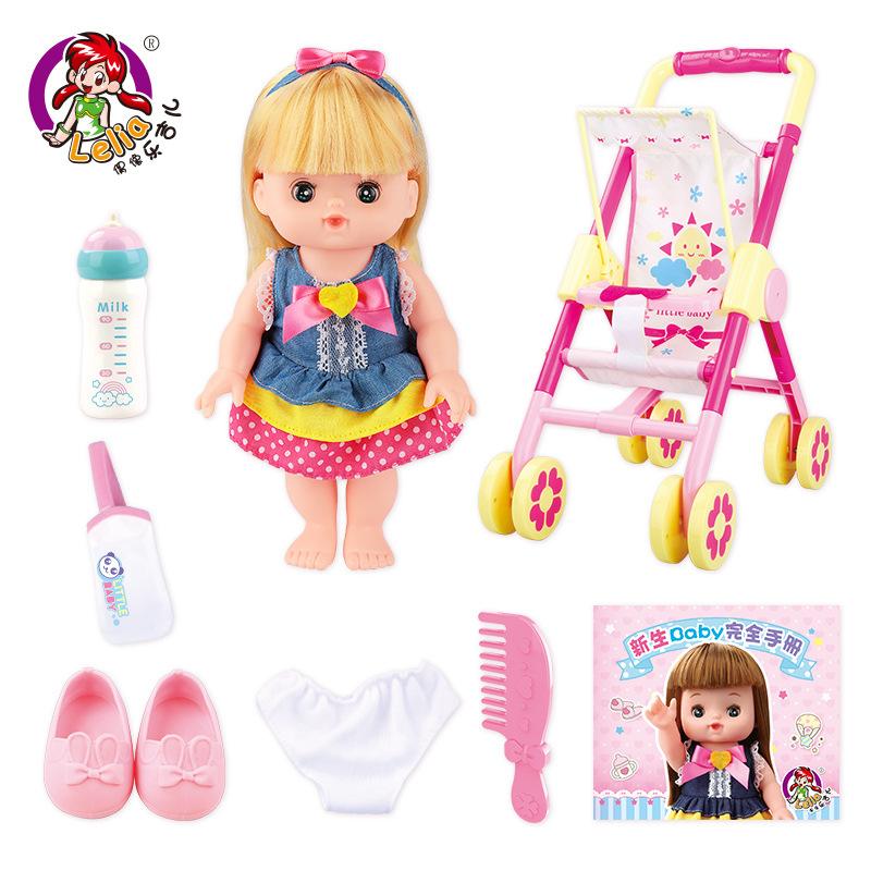 

Le Jier Раннее образование Моделирование Детская кукла Тележка Девочка Ходячая Машина Имитация Ходячая Игрушка Подарок красный