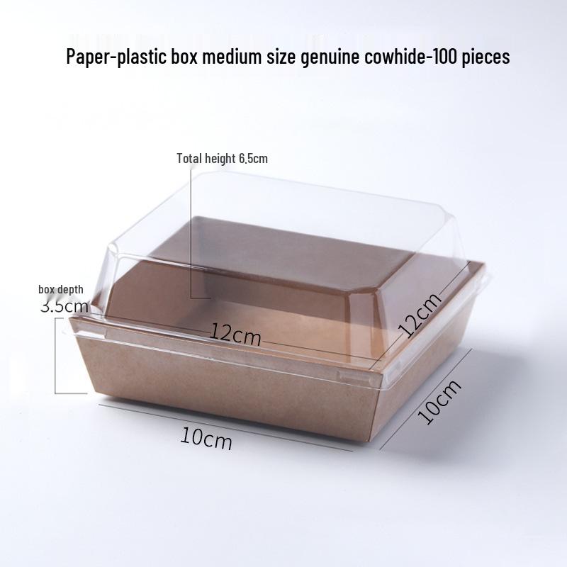 Rousong Xiaobei Pastry Box: Oil-Proof Takeout Container for Desserts, Snow Mei Niang, Puffs, and Cake Rolls.
