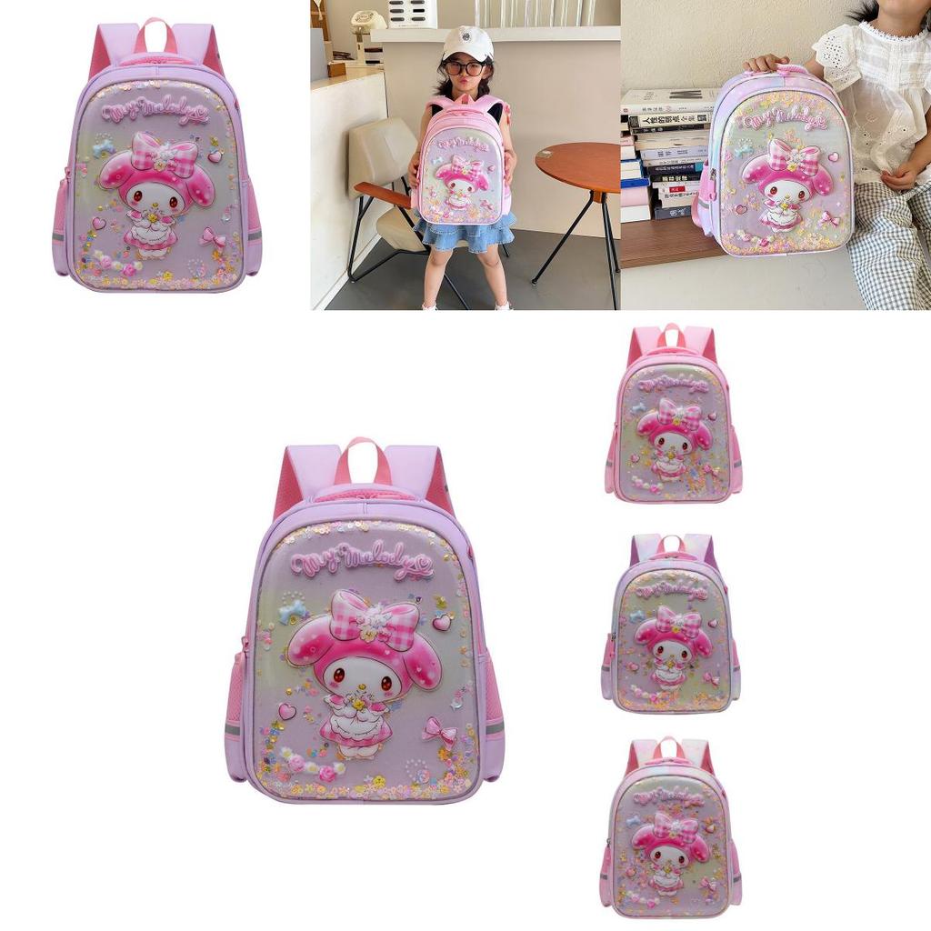 Entzückender neuer Kurumi My Melody Vorschulkinder-Rucksack Große Kapazität Wasserdichtes Design