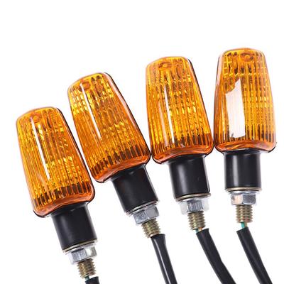 1 paire de clignotants universels pour moto 12 V, ampoule de clignotant ambre, lampes de moto, clignotant, lampe de vélo