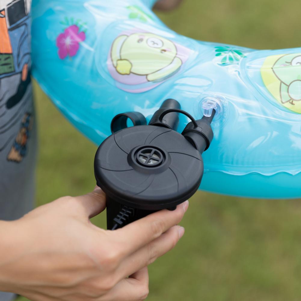 Inflatable Electric Air Pump Small Air Pump Household Inflation Pump European Plug Portable Quick for Car Home EU Plug