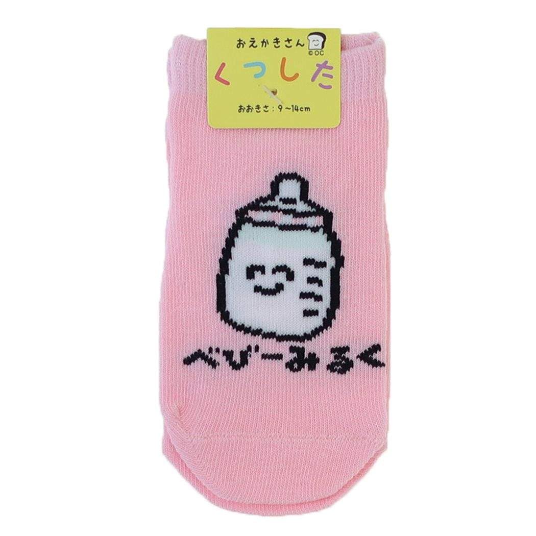 

детские носки Baby ankle Oekaki-san [Первые носки]/Baby Milk-san