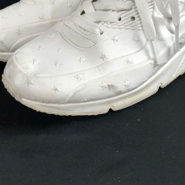 NIKE USA flag AIR MAX low cut sneakers 25 white(USED)