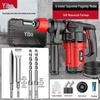 Multi-functional High-Power Electric Hammer Drill and Pickaxe for Industrial and Household Use